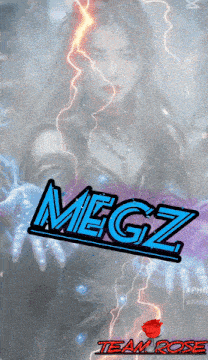 a picture of a woman with the name megz