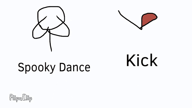 a drawing of a red object with the word flipaclip on the bottom right