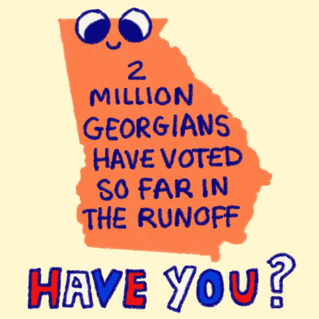 2million Georgians Georgia Voter GIF