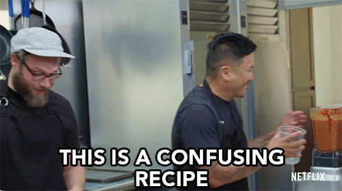 This Is A Confusing Recipe Confusing GIF - This Is A Confusing Recipe Confusing Recipe GIFs
