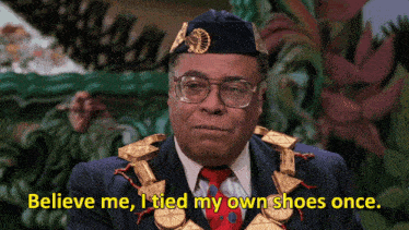 Coming To America James Earl Jones GIF - Coming To America James Earl Jones I Tied My Own Shoes Once GIFs