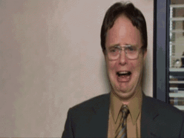 So Distraught GIF - The Office Dwight Schrute Jim Is Gone GIFs