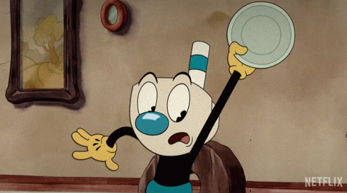 Disappointed Mugman GIF - Disappointed Mugman The Cuphead Show GIFs