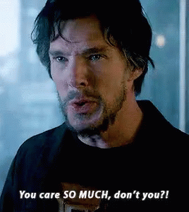 Doctor Strange You Care So Much GIF - Doctor Strange You Care So Much GIFs