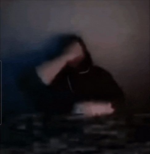 a blurred image with the words yo that almost killed me at the top