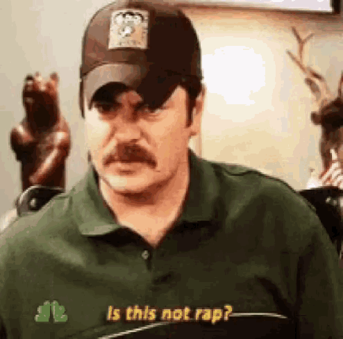 Ron Swanson Is This Not Rap GIF - Ron Swanson Is This Not Rap Rap GIFs
