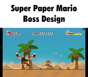 Boss Design Super Paper Mario GIF - Boss Design Super Paper Mario Anti Spm GIFs
