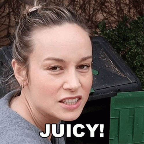 Juicy Brie Larson GIF - Juicy Brie Larson Fun GIFs