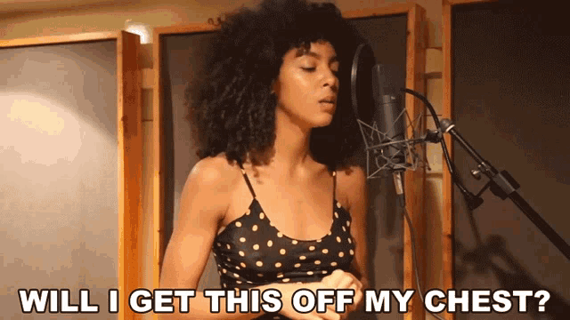 Will I Get This Off My Chest Arlissa Ruppert GIF - Will I Get This Off My Chest Arlissa Ruppert Arlissa GIFs