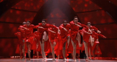Top 16 Dancers GIF - So You Think You Can Dance Red Michael Jackson GIFs