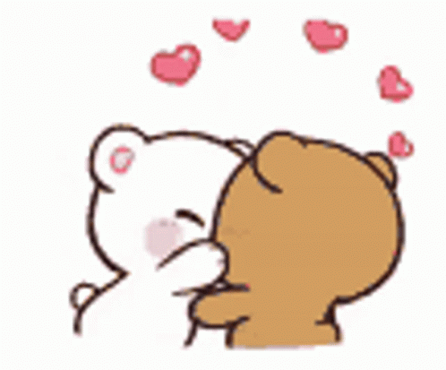 Milk And Mocha Cute GIF - Milk And Mocha Cute Hearts GIFs