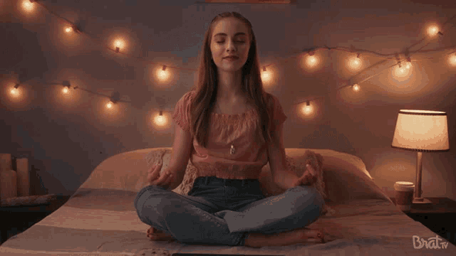 Meditate Mindfulness GIF - Meditate Mindfulness Deep Breath GIFs