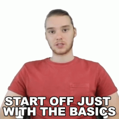 Start Off Just With The Basics Mike Dane GIF - Start Off Just With The Basics Mike Dane Freecodecamp GIFs