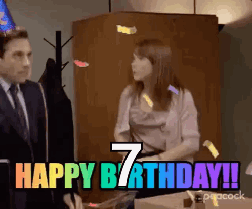 Happy Birthday Office GIF - Happy Birthday Office GIFs