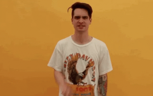 Brendon Urie Panic At The Disco GIF - Brendon Urie Panic At The Disco Shh GIFs