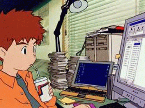 Anime Working GIF - Anime Working GIFs
