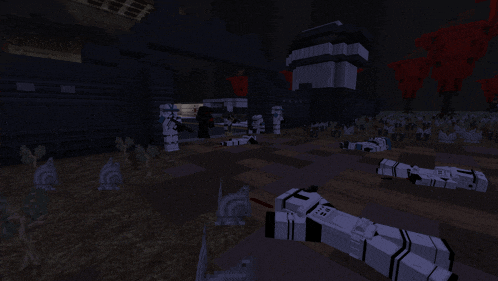 a screenshot of a video game shows a group of soldiers laying on the ground