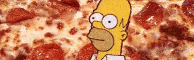 Homer Pizza GIF - Homer Pizza Leave GIFs