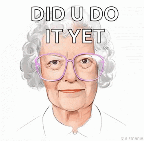 Old Woman Facial Expressions GIF - Old Woman Facial Expressions Did U Do It Yet GIFs
