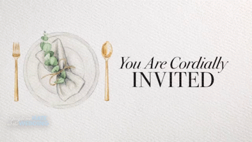 You Are Cordially Invited The People We Hate At The Wedding GIF - You Are Cordially Invited The People We Hate At The Wedding Youre Welcome To Attend GIFs
