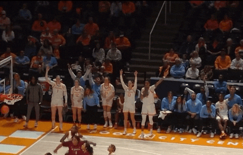 a basketball game is being played on a court that says city center