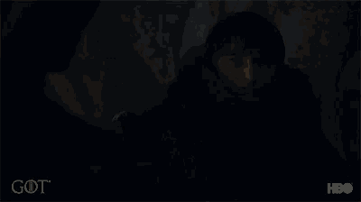 a screenshot of a game of thrones advertisement with bran stark