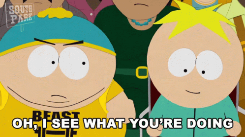Oh I See What Youre Doing Cartman GIF - Oh I See What Youre Doing Cartman South Park GIFs