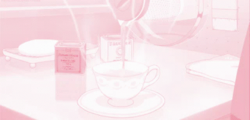 Pink Tea GIF - Pink Tea Coffee GIFs