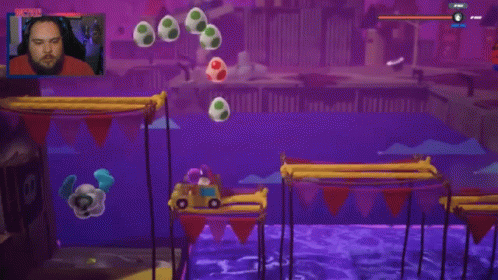 Jump Gold Coins GIF - Jump Gold Coins Yoshis Crafted World GIFs