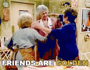 Friends Are Golden International Day Of Friendship GIF - Friends Are Golden International Day Of Friendship Friend Day GIFs