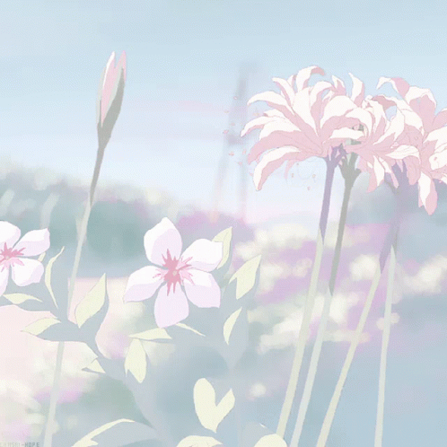 Spring Flowers GIF - Spring Flowers Anime GIFs