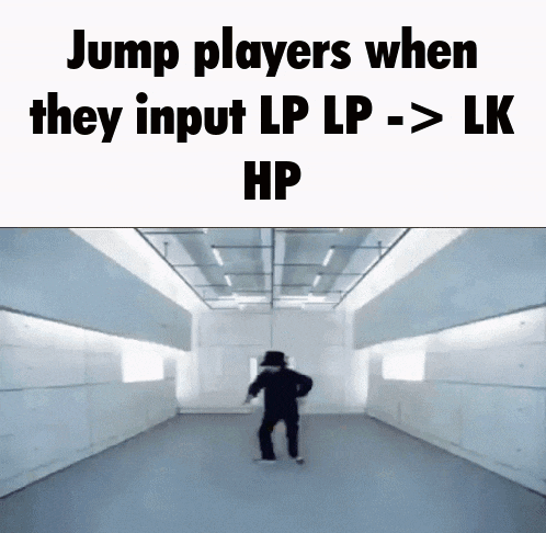 jump players when they input lp lp- > lk hp
