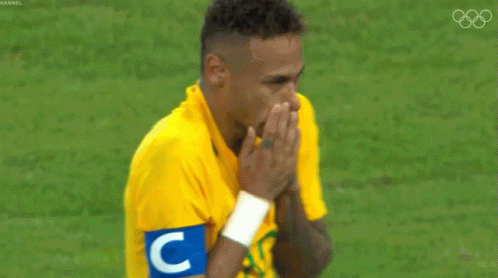 Emotional Neymar GIF - Emotional Neymar International Olympic Committee250days GIFs