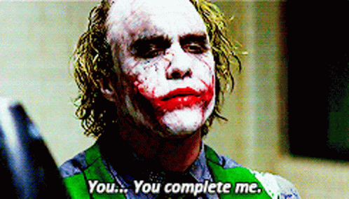 You Complete Me Joker GIF - You Complete Me Joker Joaquin Phoenix GIFs