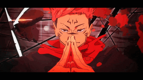 a drawing of a man with red hair and a symbol on his forehead that says ' sin '