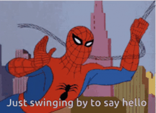 Just Swinging By To Say Hello GIF - Just Swinging By To Say Hello Meme GIFs