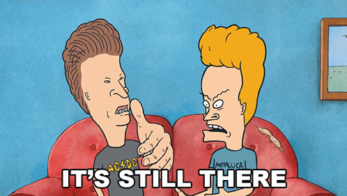 It'S Still There Beavis And Butt-head GIF - It'S Still There Beavis And Butt-head S1e2 GIFs