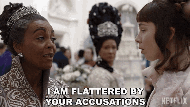 Im Flattered By Your Accusations Adjoa Andoh GIF - Im Flattered By Your Accusations Adjoa Andoh Lady Danbury GIFs
