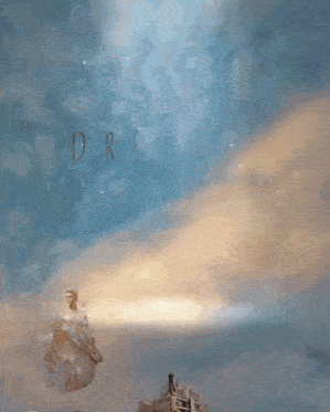 a poster that says " dreams come true " in the sky