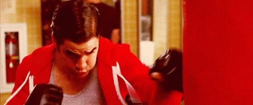 Blaine Glee GIF - Blaine Glee Boxing GIFs