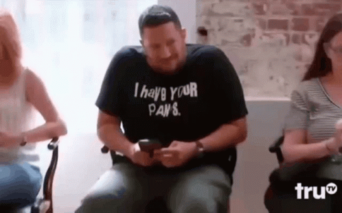 Sal Trying Not To Laugh Sal Stare And Smile GIF - Sal Trying Not To Laugh Sal Stare And Smile Sal GIFs