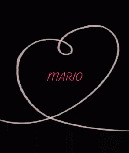 I Love You Name GIF - I Love You Name Mario GIFs