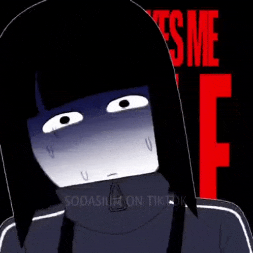a cartoon of a girl with a surprised look on her face and the word sodasium on the bottom