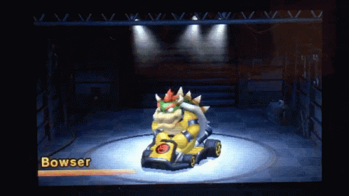 Bowser Mario Kart GIF - Bowser Mario Kart Mario Kart7 GIFs