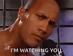 The Rock Say What GIF - The Rock Say What Im Watching You GIFs