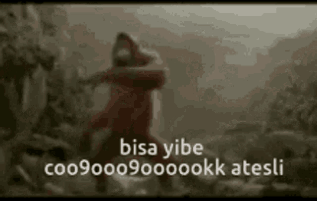 a blurred image of a person with the words bisa yibe co09000900ookk atesli on the bottom