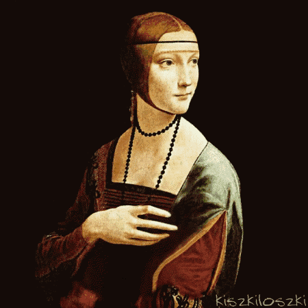 Leonardo Da Vinci Lady GIF - Leonardo Da Vinci Lady With GIFs