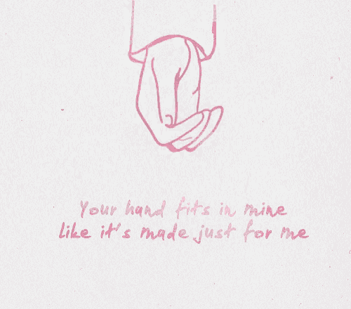 Love Hold Hands GIF - Love Hold Hands Your Hand Fits In Mine GIFs