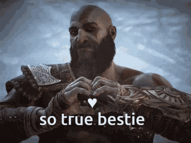 Kratos So True Bestie GIF - Kratos So True Bestie God Of War GIFs