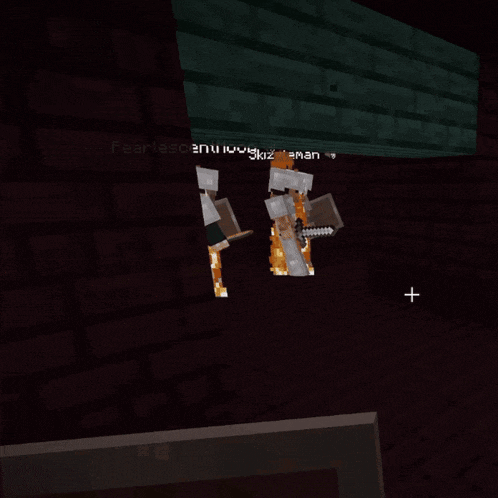 a screenshot of a minecraft game with the name pearl on the bottom